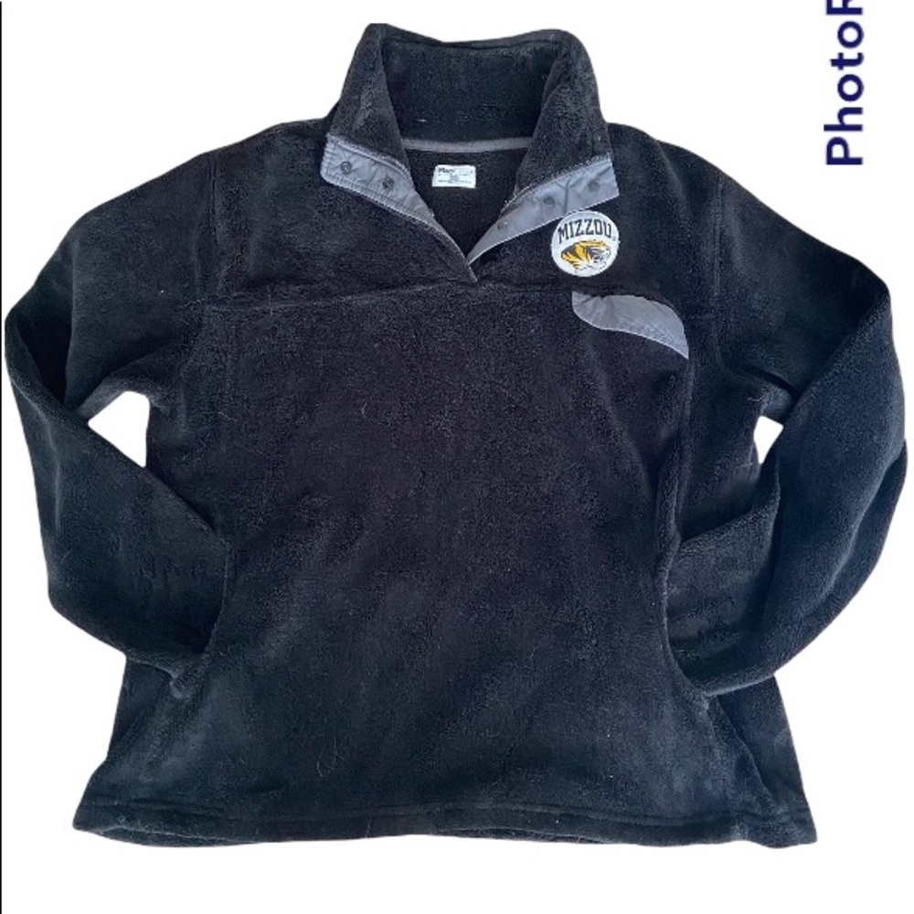 Missouri Mizzou Tigers ProEdge 1/4 Snap Fleece Pullover Jacket Women's XL